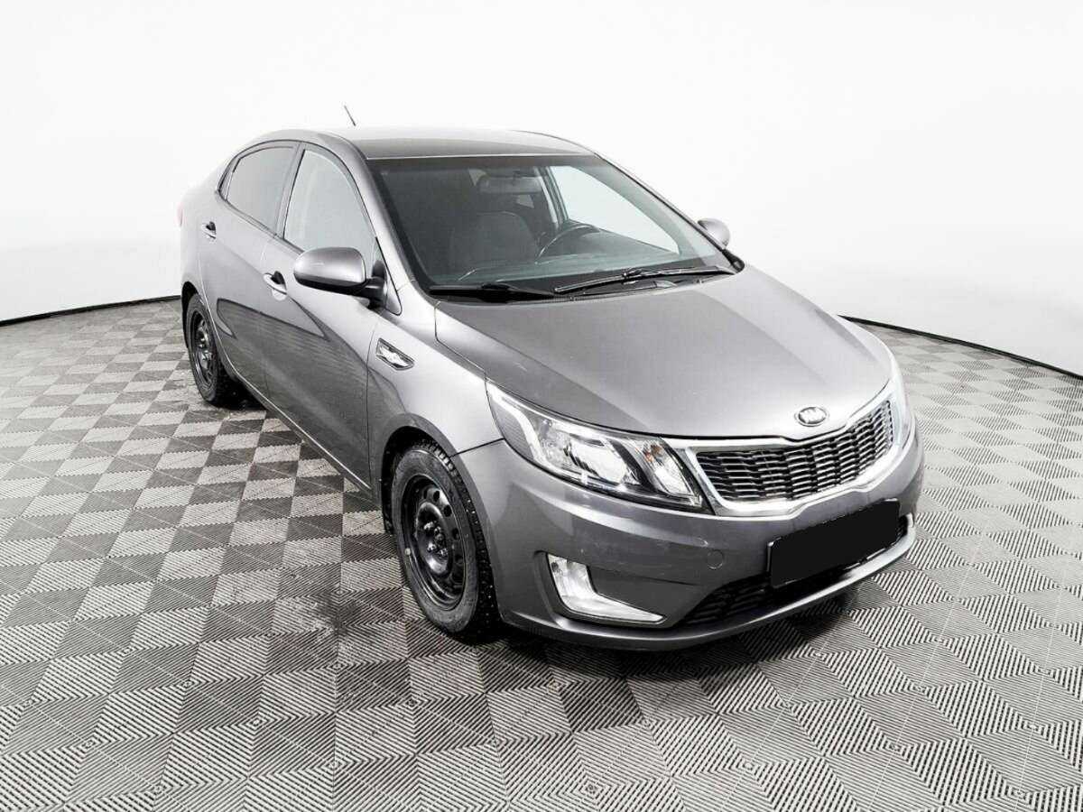 Kia Rio 6-speed, 2014 - фото №3