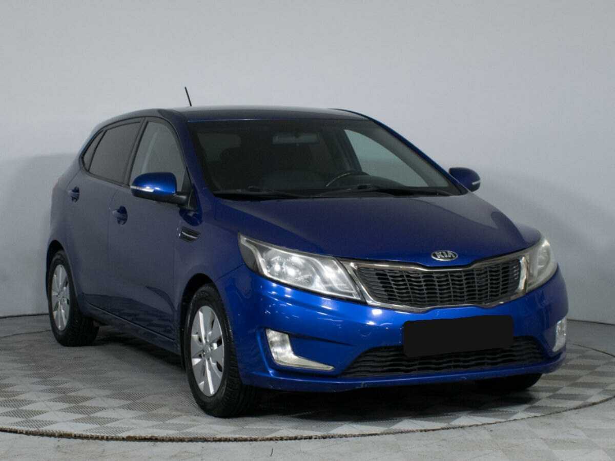 Kia Rio 5-speed, 2013 - фото №3