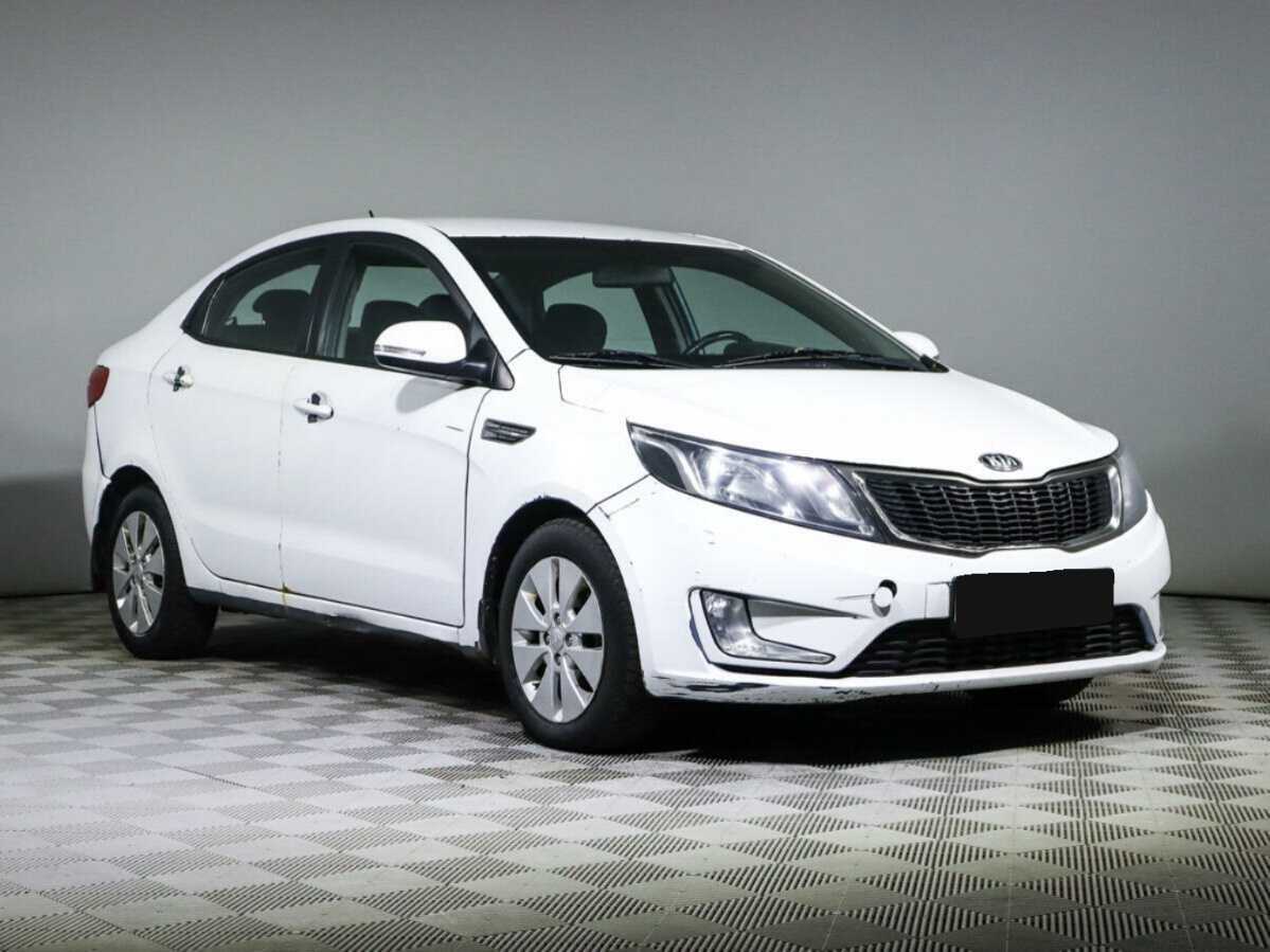 Kia Rio 6-speed, 2014 - фото №3