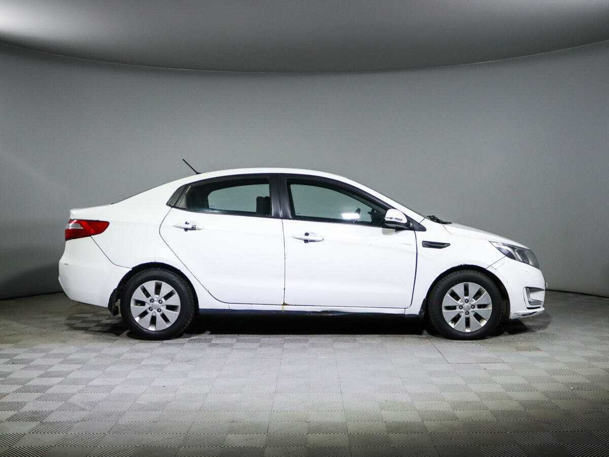 Kia Rio 6-speed, 2014 - фото №4