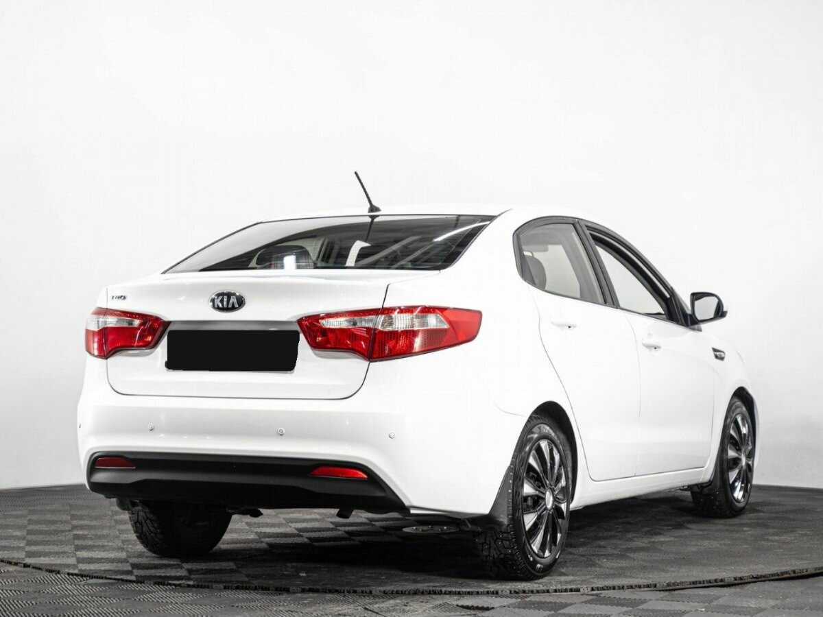 Kia Rio 4-speed, 2013 - фото №4