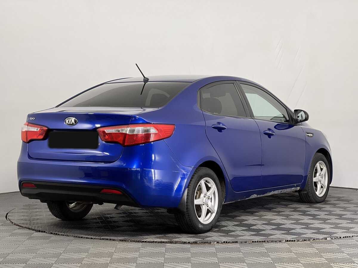 Kia Rio, 2013 - фото №4