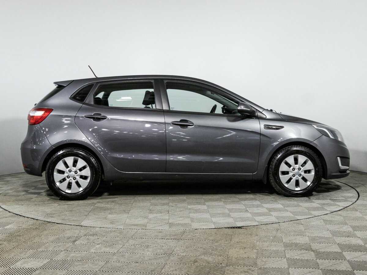Kia Rio 5-speed, 2013 - фото №4