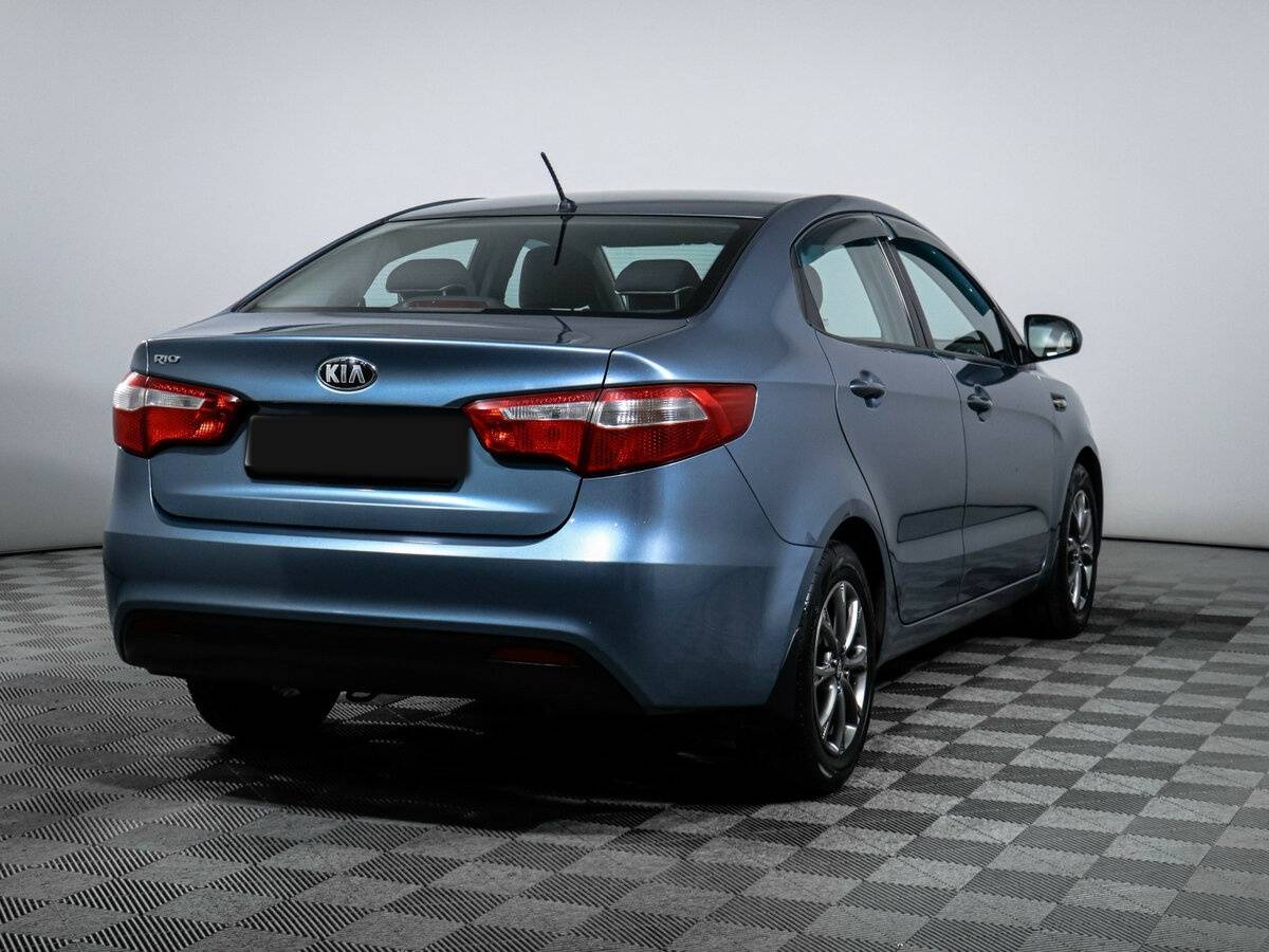 Kia Rio 5-speed III, 2013 - фото №4